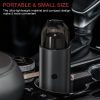 Upgrade Car Vacuum Portable Car Vacuum Cleaner High Power 10000PA with Detachable Power Bank, Handheld Vacuum Cordless 7500 mAh Battery, Small Hand Vacuum with USB Charging for Car, Home, Office