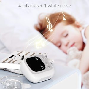 Upgrade Nasal Aspirator for Baby, Baby Nose Sucker, Electric Nose Suction with White Noise Function, Powerful 9 Levels Suction Adjustable, 4 Music and 7 Night Light Soothing